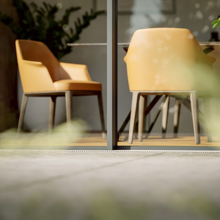 Passivhaus standard triple glazed sliding doors