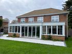 Painted Hardwood Kitchen extension