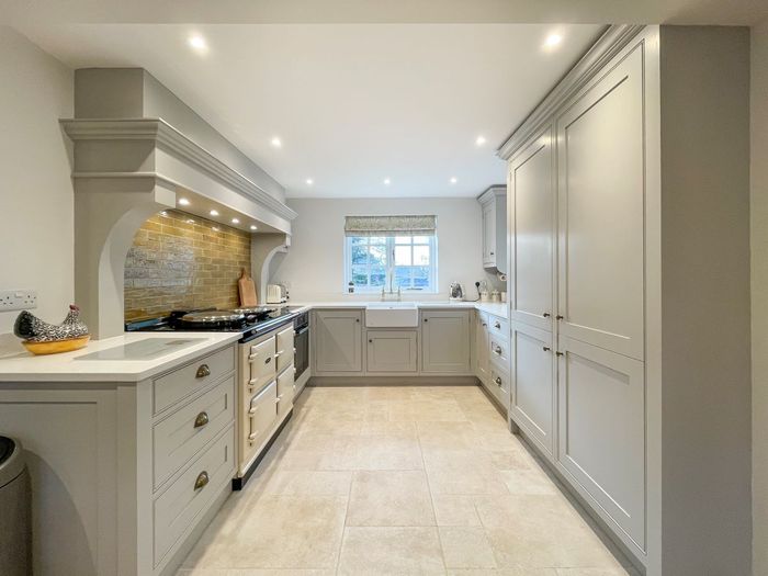 Traditional hand painted kitchen 