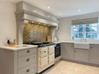 Traditional hand painted kitchen 