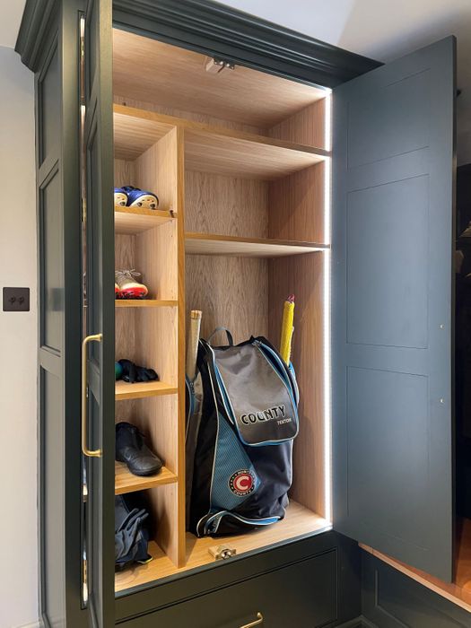 Gorgeous Bespoke Boot-room