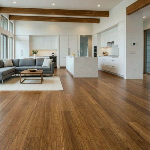 F1041 Carbonised Bamboo Flooring