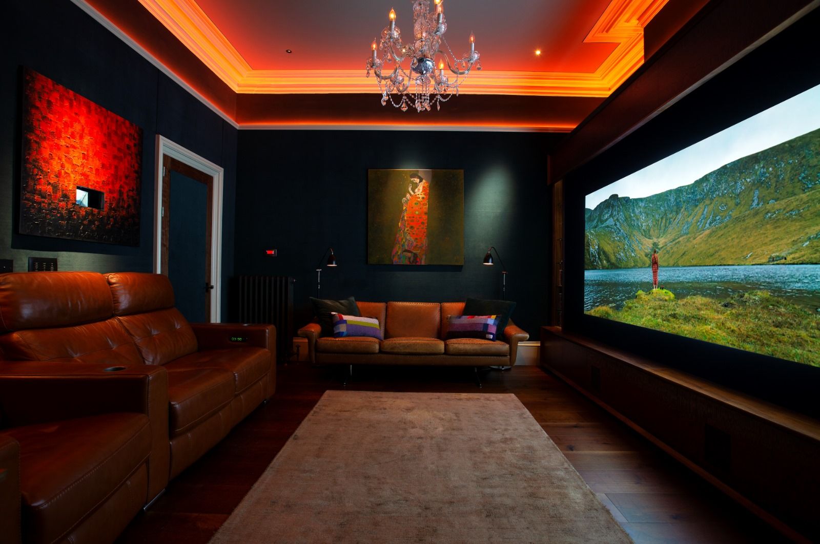 Ivy Cottage Media Room