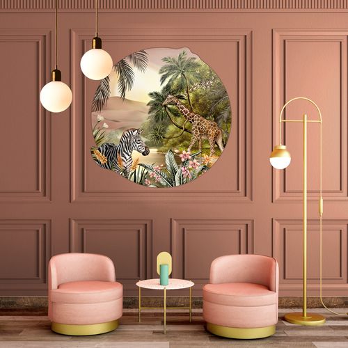 Savanna Sunrise Wall Decal