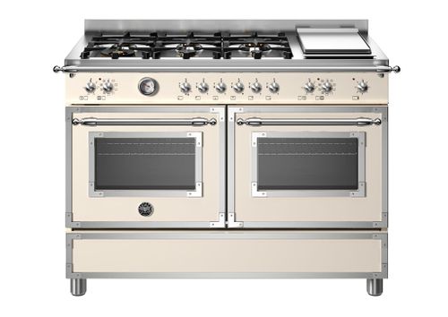 Bertazzoni Heritage Series 120cm range cooker with griddle and double oven