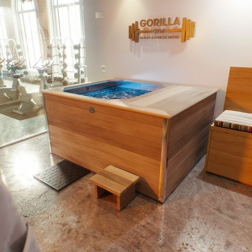 Pro Plunge Duo Ice Plunge with Full Millboard Finish