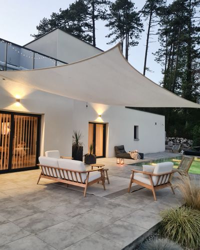 Demure Aqua Outdoor Furniture