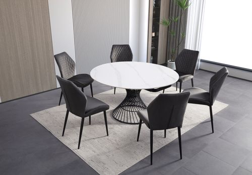 round ceramic table