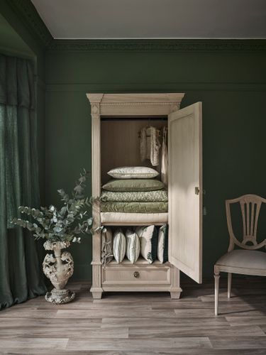 Gustavian Fluted Armoire