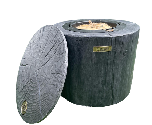 El Fuego Black Firepit from Eco Fuego