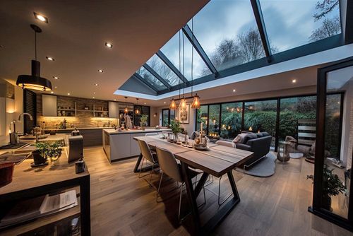 Custom glass roofs