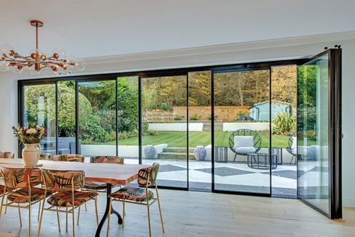Innovative slide & turn doors