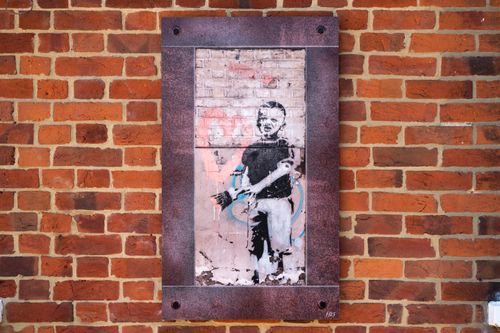 HeartBoy - Banksy - Limited Edition Outdoor Art Work