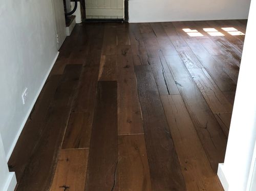 Antique Double Smoked Oak Plank 220 x 4/20 x 2200mm Brushed & Oiled: £49.99 Per M2