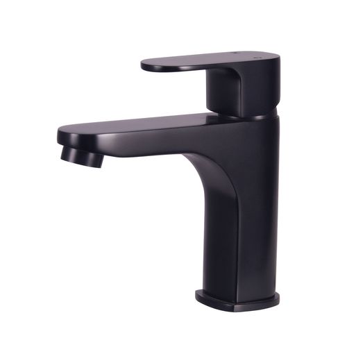 Single lever basin tap