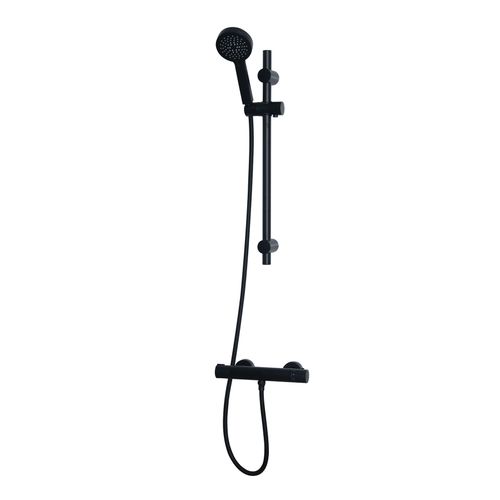 Thermostatic Shower Bar with Adjustable Riser Kit