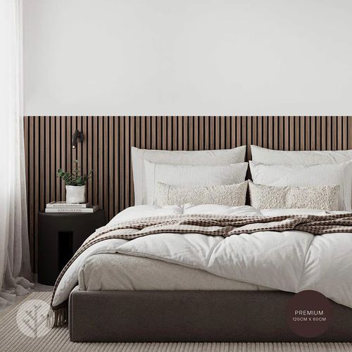 Acupanel® Contemporary Walnut Acoustic Wood Wall Panel range