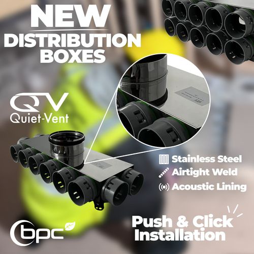 Quiet-Vent Pro Distribution Boxes
