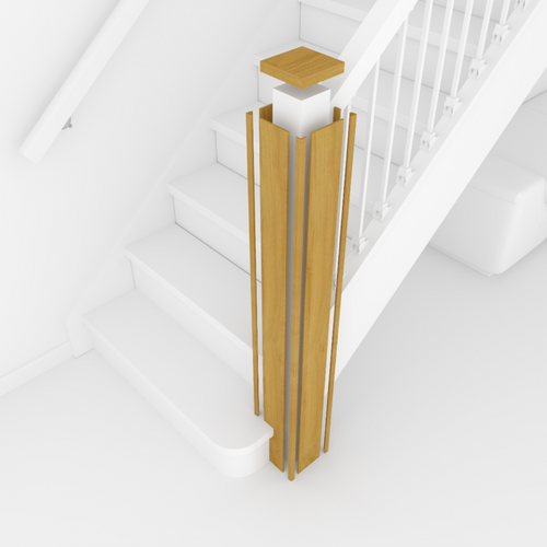 Newel Post Cladding