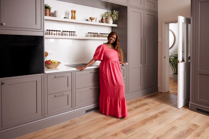 Oti Mabuse Dances into New Kitchen Design from Howdens