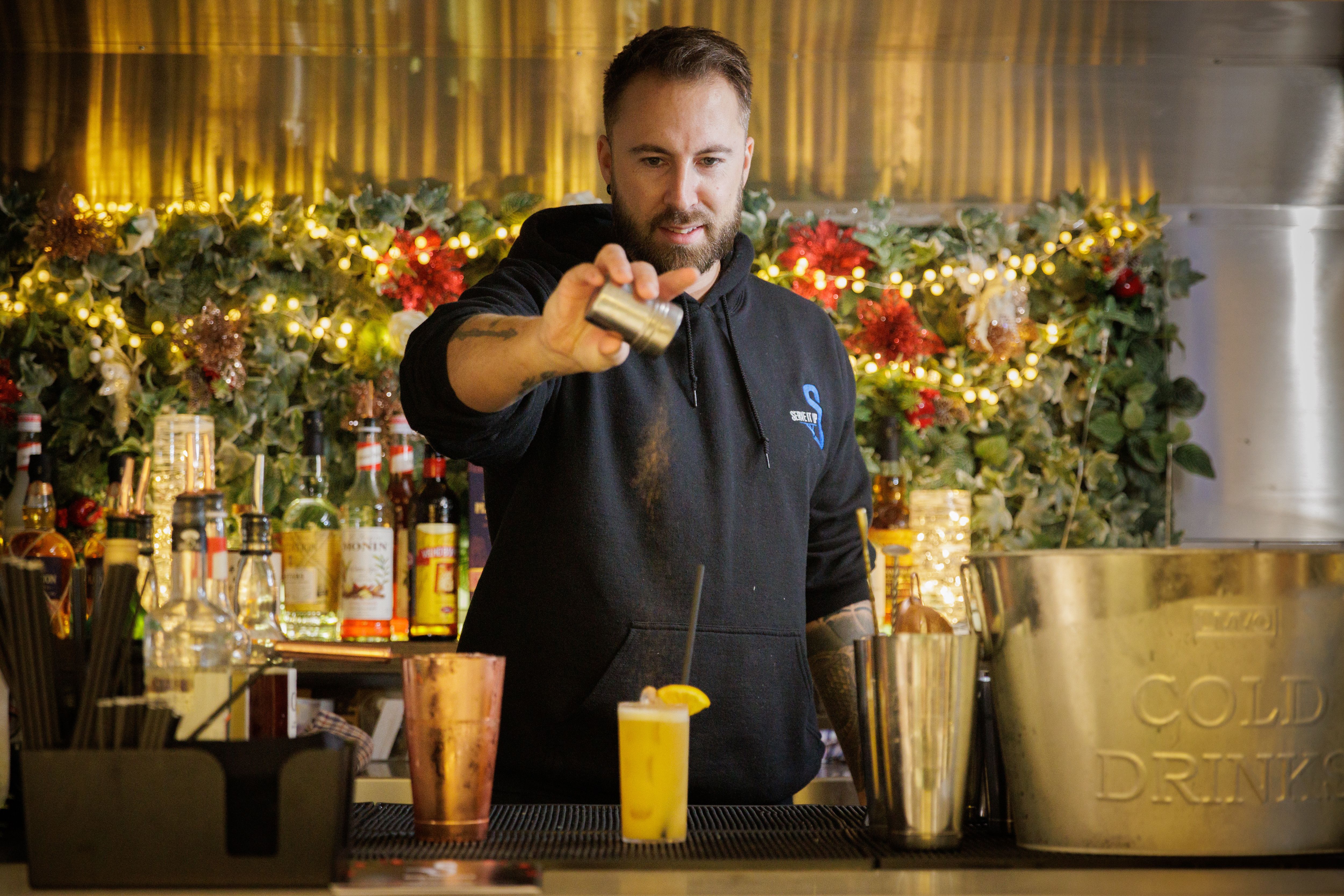 cocktail mixing