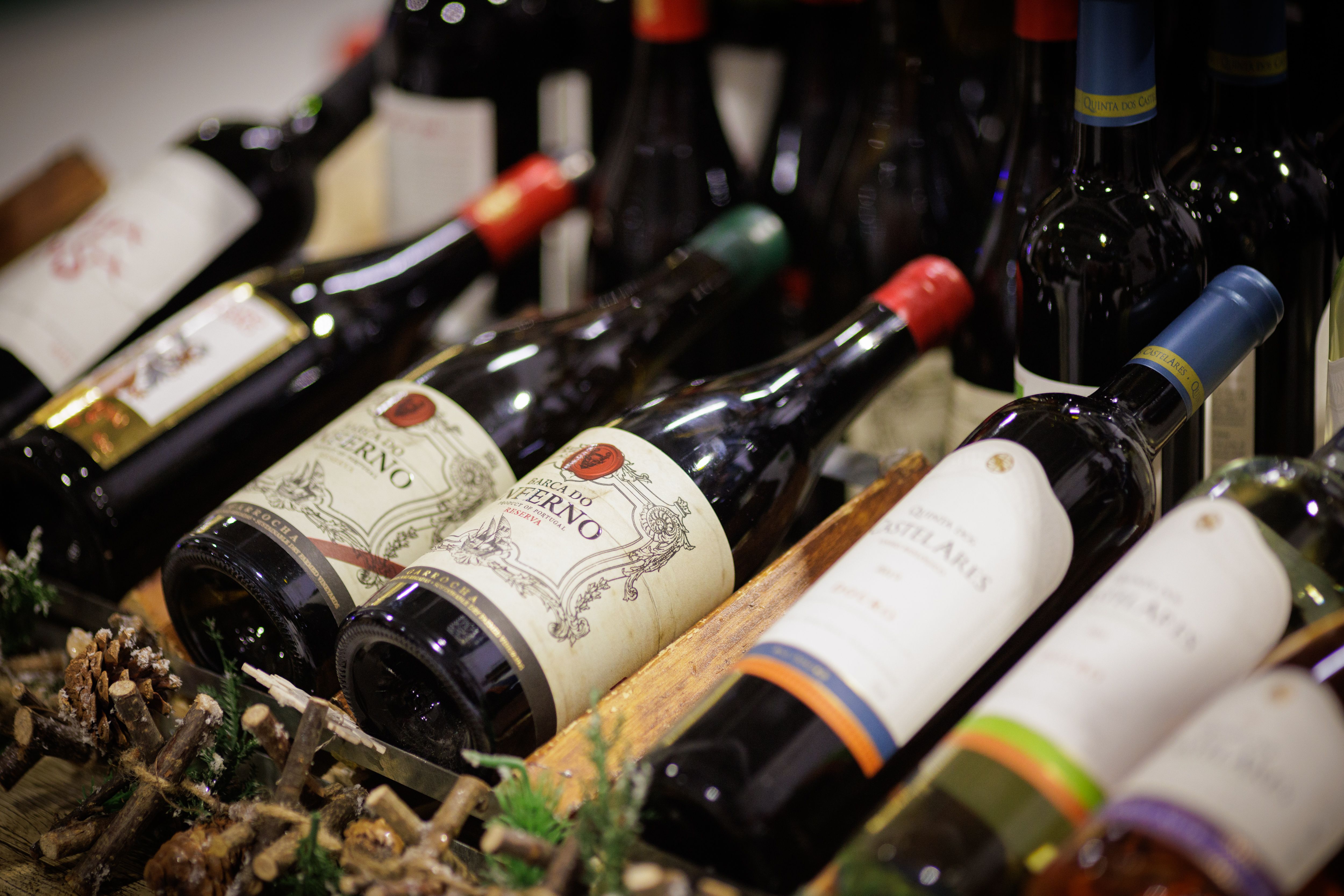 christmas market wines