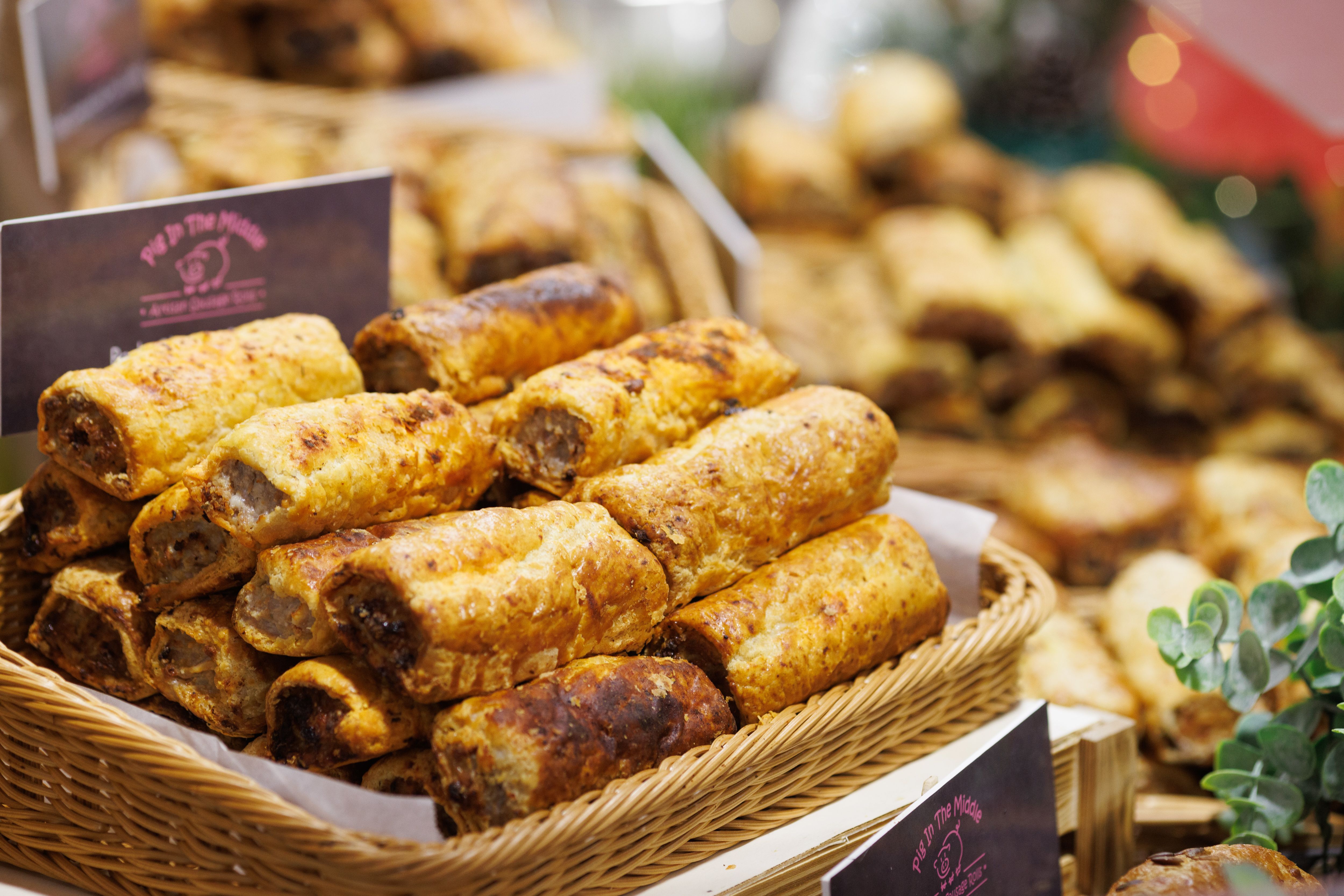sausage rolls eat & drink