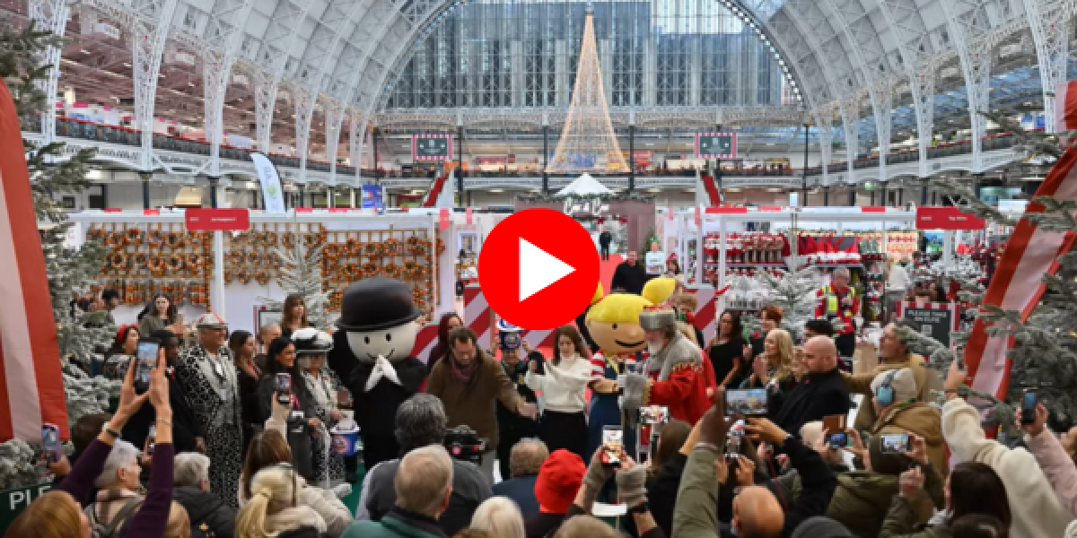 Show open video image