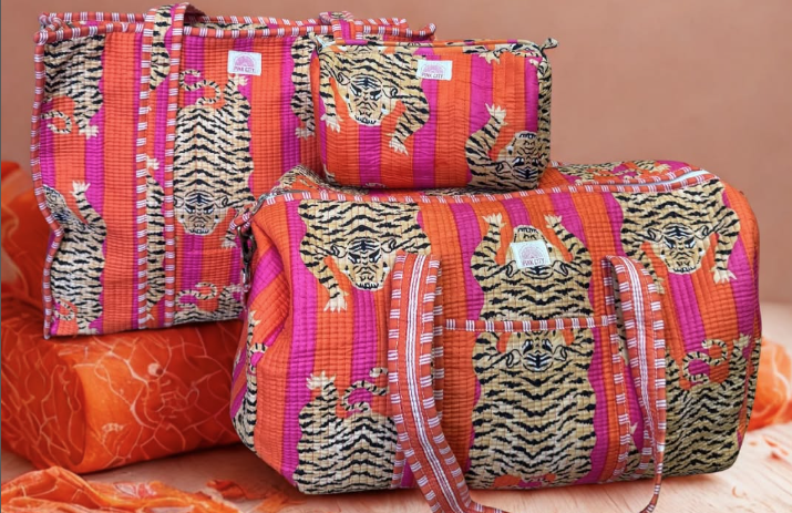 pink city bags