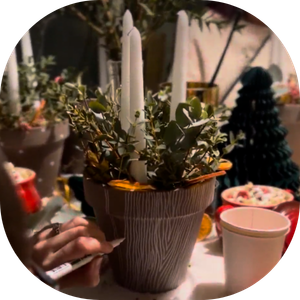 The Candlelit Christmas Workshop - Create your own festive Centrepiece