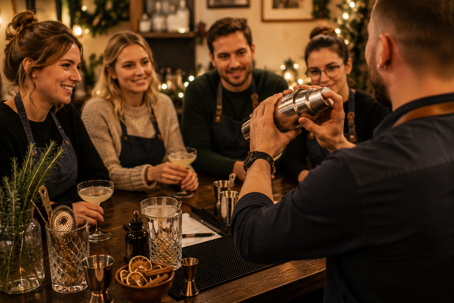 Shake up your evening with a Cocktail Workshop 