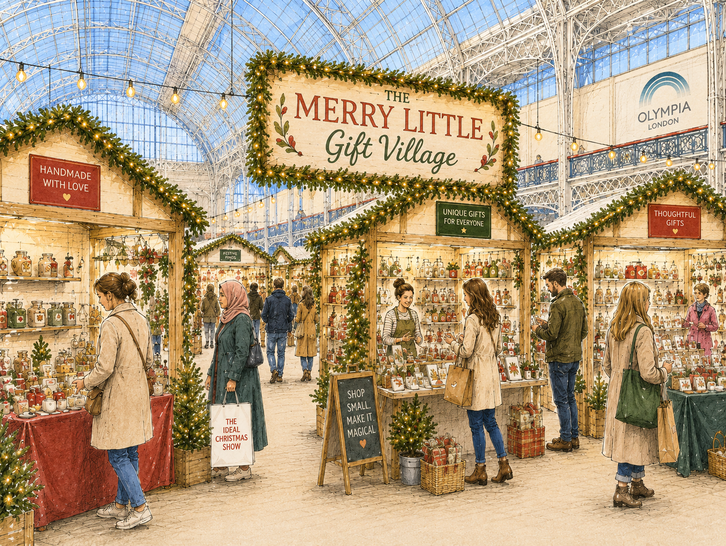 The Merry Little Gift Village