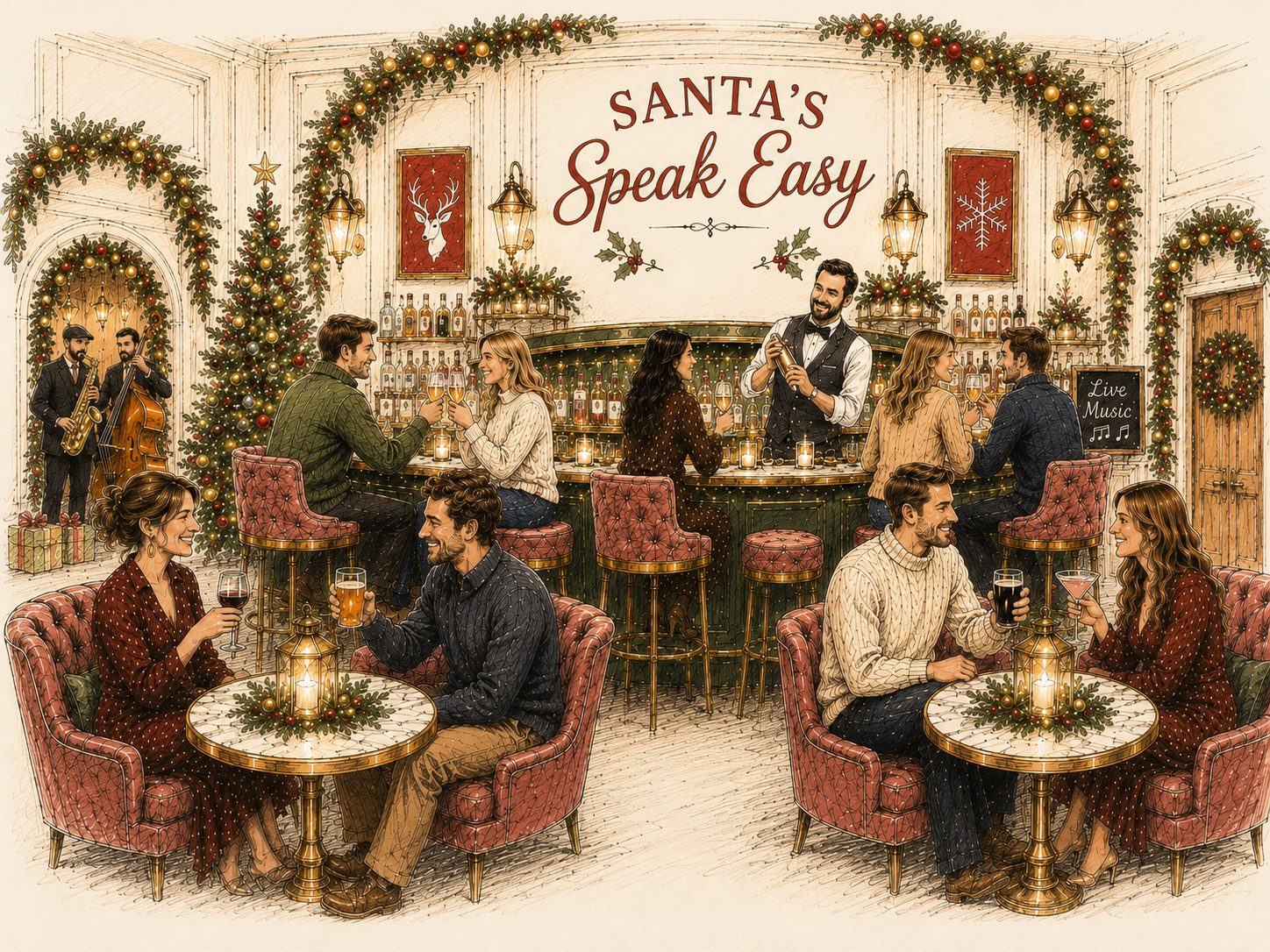 Santa's Speak Easy        
