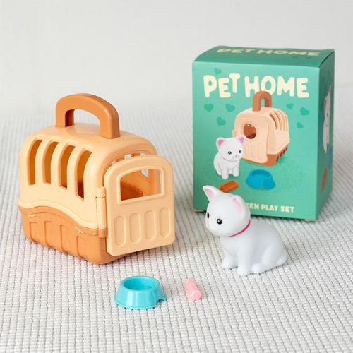 Kitten pet playset