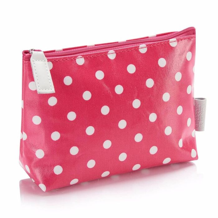 Red Polka Dot Makeup Bag