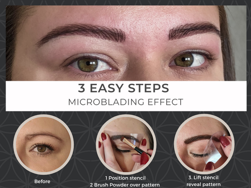 Brow Zen Microblading Eyebrow Stencils  🔮The Future Of Microblading  Experience Eyebrow Art Beyond The Walls Of Limitation