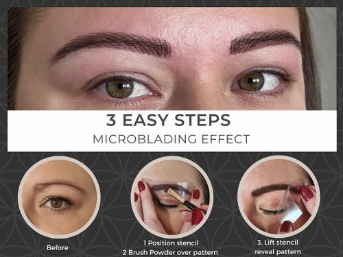 Brow Zen Microblading Eyebrow Stencils  🔮The Future Of Microblading  Experience Eyebrow Art Beyond The Walls Of Limitation