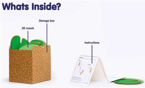 noook Starter Pack | 30 Pieces | Green | £65