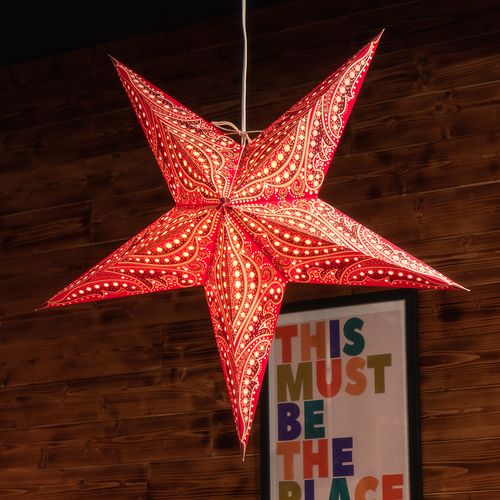 Fantasia Scarlet | Paper Star Lantern