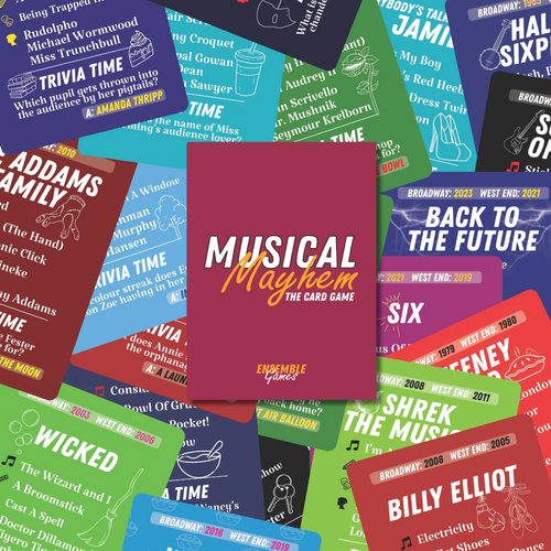 Musical Mayhem - The Ultimate Card Game for any Theatre Fan!