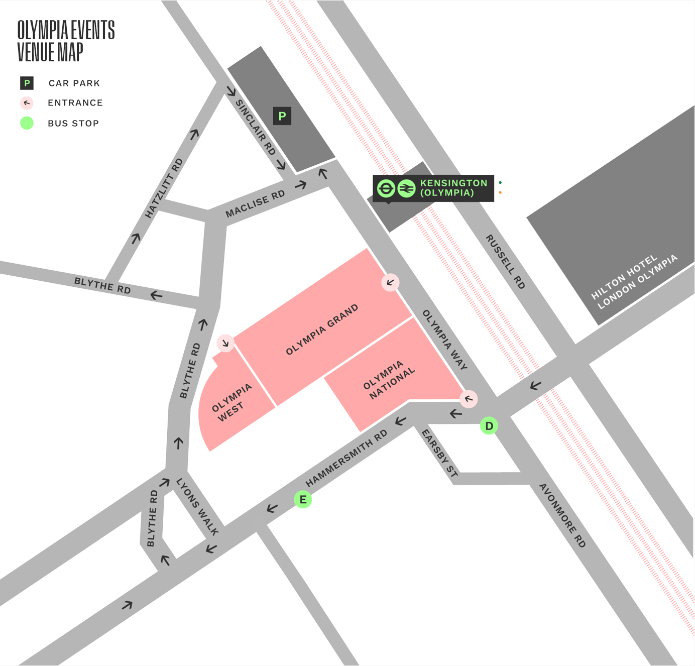 Olympia Map