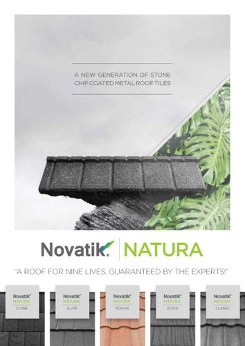 Novatik NATURA BROCHURE | Company and Products