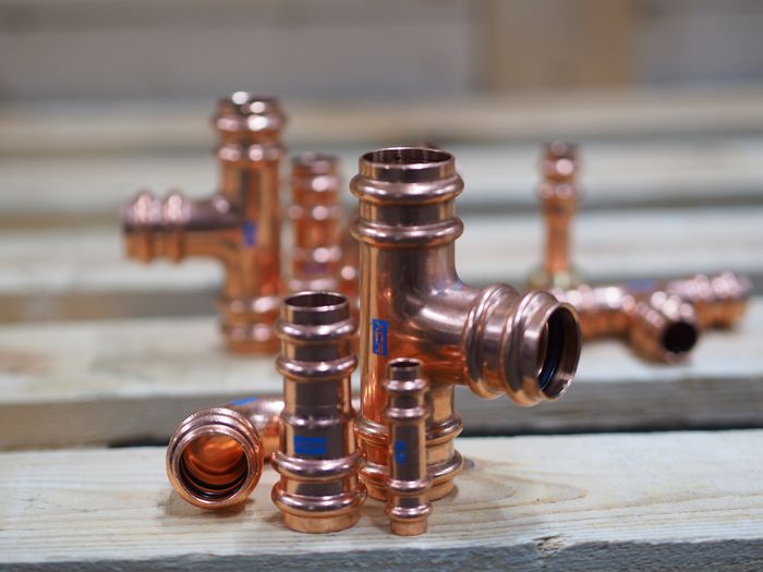 ACR Copper Press for HVACR < 48 bar