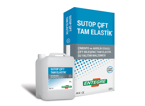 Sutop Cift Fully Elastic Cement and Acrylic Based Waterproofing Set