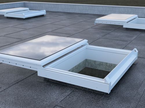 SKY Flatglass Roof Access Hatch/Smoke Vent/Skylight