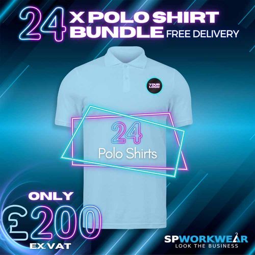 24x Polo Shirt Bundle Deal