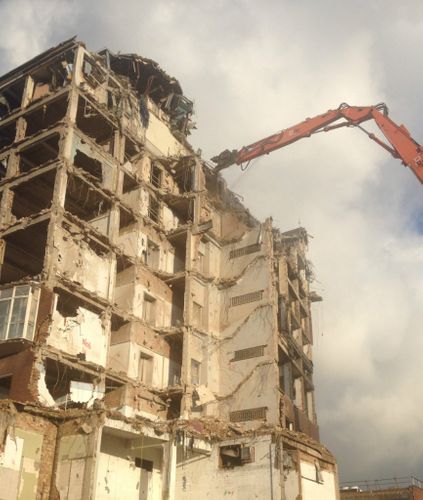 Demolition of the Former Air Traffic Control Tower