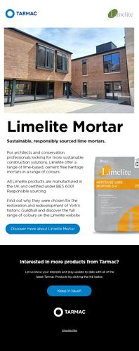 Limelite Heritage Lime Mortar