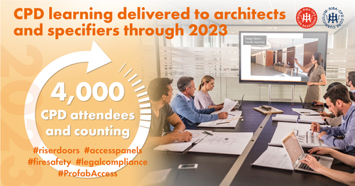 Access 360 Supports More Than 4,000 Architects and Specifiers with CPDs across 2023