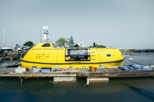 Redheat off to Arctic Circle in converted lifeboat